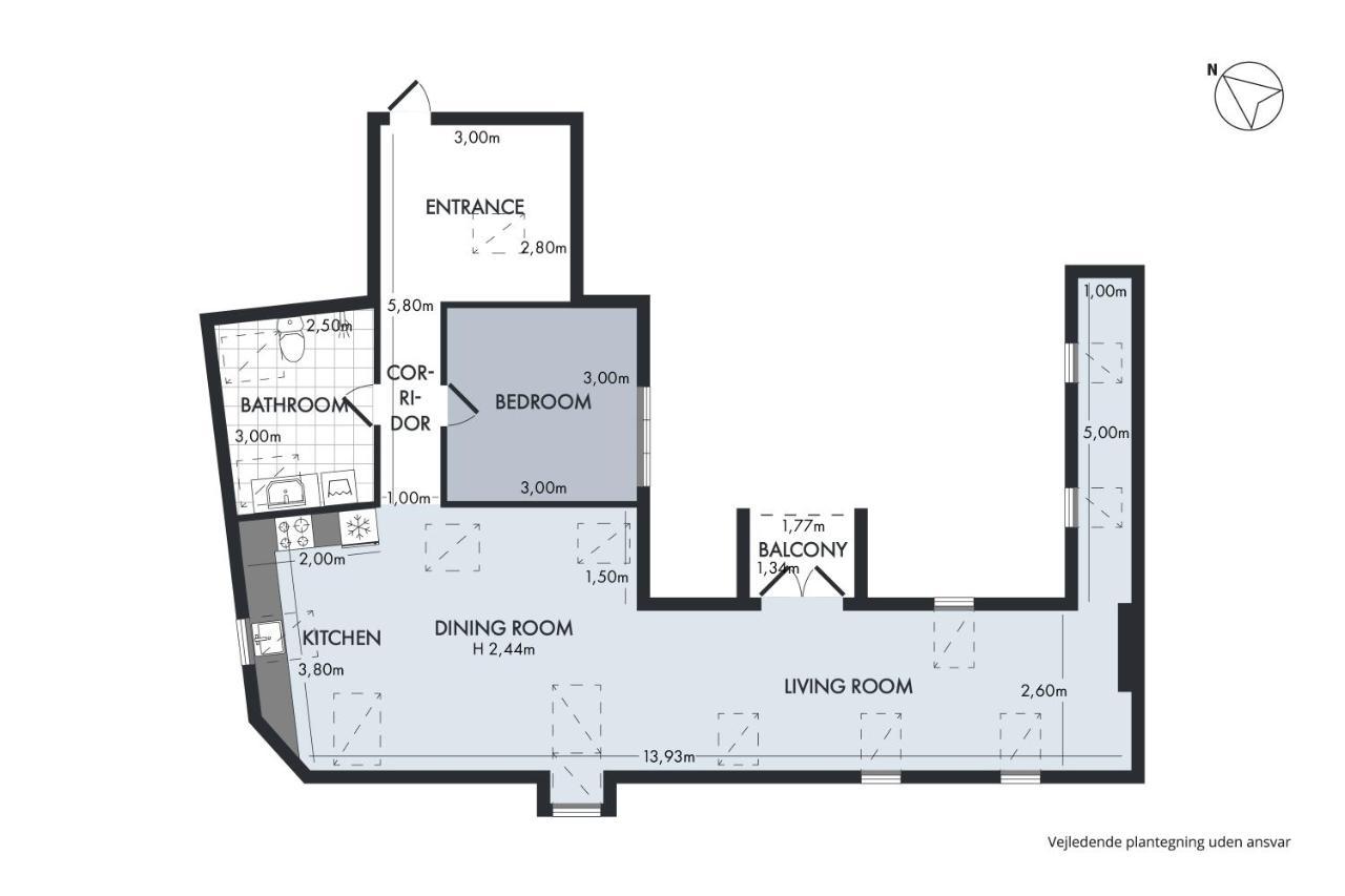 Sanders Regent - Adorable One-Bedroom Apartment Near Central Square Copenhagen Exterior photo